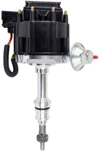 TSP - HEI Distributor with Black Cap, compatible with Ford Small Block V8 (221-302) - JM6502BK in Saudi Arabia