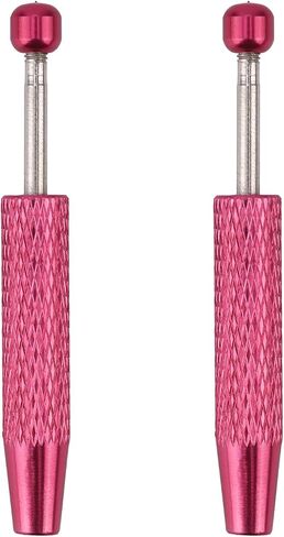 2pcs Jewelry Grabber Tool, Piercing Ball Grabber Reacher Jeweler Pick Up Tool for Changing Jewelry 4-Claw Tweezers for Diamond Gem Electronic Component in Saudi Arabia