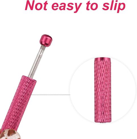 2pcs Jewelry Grabber Tool, Piercing Ball Grabber Reacher Jeweler Pick Up Tool for Changing Jewelry 4-Claw Tweezers for Diamond Gem Electronic Component in Saudi Arabia