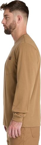 Timberland PRO Men's Core Pocket Long-Sleeve T-Shirt, Navy in Saudi Arabia