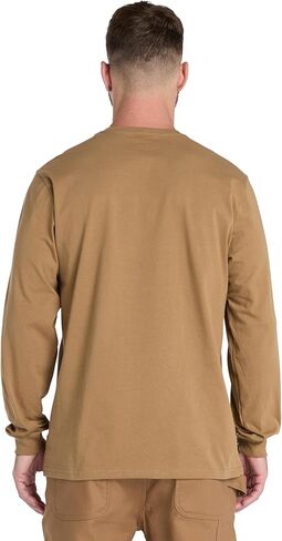 Timberland PRO Men's Core Pocket Long-Sleeve T-Shirt, Navy in Saudi Arabia