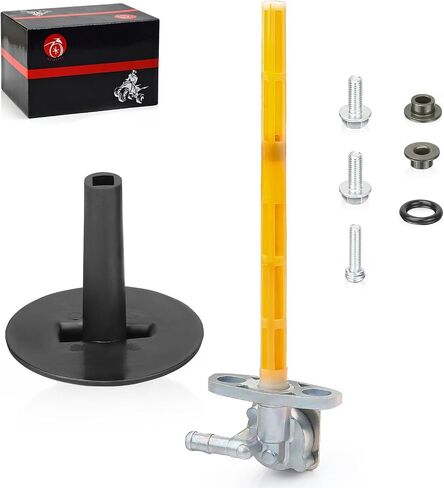 Fuel Vavle Petcock Lever إيقاف تشغيل الخزان لصالح Honda Rancher 420 TRX420 2007-2014 16950-HP5-601 16963-HP5-600 in Saudi Arabia