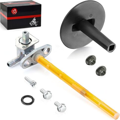 Fuel Vavle Petcock Lever إيقاف تشغيل الخزان لصالح Honda Rancher 420 TRX420 2007-2014 16950-HP5-601 16963-HP5-600 in Saudi Arabia