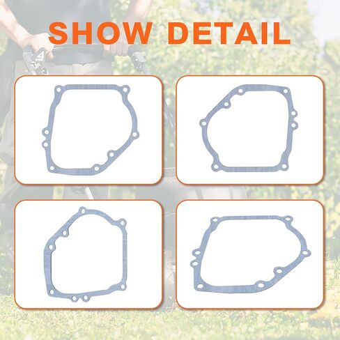 10pcs Crankcase Side Cover Gasket for Honda GX160 GX200 5.5HP 6.5HP 168F 170F, 10 x Gasket in Saudi Arabia