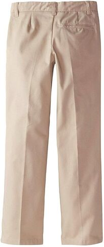 French Toast Boys' Adjustable Flat Front Double Knee Pant in Kuwait