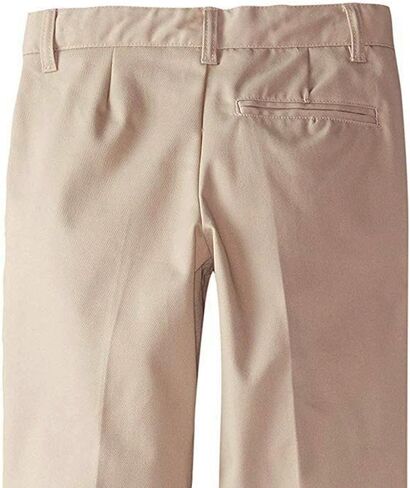 French Toast Boys' Adjustable Flat Front Double Knee Pant in Kuwait