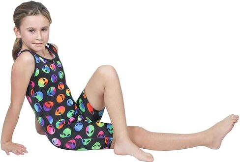 Girls Tank Unitard Sleeveless Biketard for Gymnastics Matching 18 inch Doll Leotard (Doll not Included) in Saudi Arabia