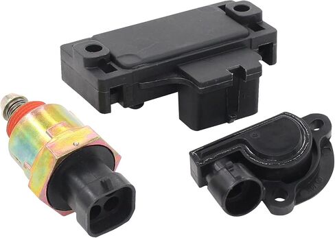 MOTOKU IACV Idle Air Control Valve MAP Manifold Absolute Pressure and TPS Throttle Position Sensor for Chevy for GMC S10 C/K1500 2500 3500 Suburban G10 G20 Yukon Sonoma 1991-1995 in Saudi Arabia
