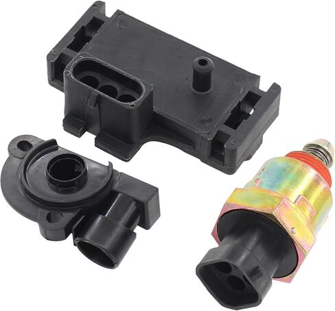 MOTOKU IACV Idle Air Control Valve MAP Manifold Absolute Pressure and TPS Throttle Position Sensor for Chevy for GMC S10 C/K1500 2500 3500 Suburban G10 G20 Yukon Sonoma 1991-1995 in Saudi Arabia
