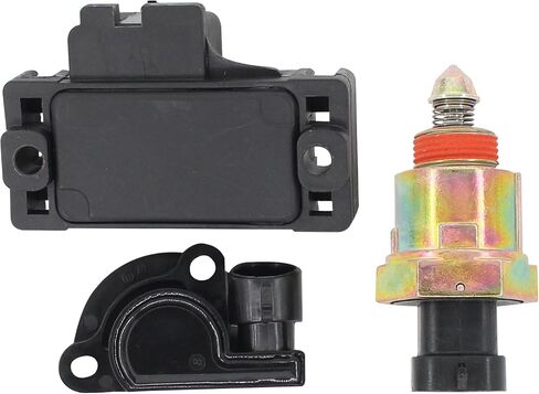 MOTOKU IACV Idle Air Control Valve MAP Manifold Absolute Pressure and TPS Throttle Position Sensor for Chevy for GMC S10 C/K1500 2500 3500 Suburban G10 G20 Yukon Sonoma 1991-1995 in Saudi Arabia