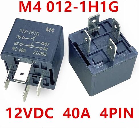 2PCS MC2 012-1HR M10 012-1HR M4 012-1H1G Air Conditioning Fan Headlight Horn 30A 20A 40A Relay 12V(2PCS MC2 012-1HR) in Saudi Arabia
