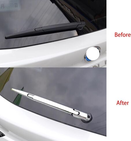 Rear Wiper Strip Molding Cover Trims Fit for Toyota Sienna 2025~2021 Exterior Auto Decoration Car Accessories 3PC Black in Kuwait