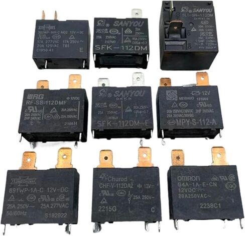10pcs/lot Air Conditioning on Hook Water Heater Relay 4-pin 12VDC 24VDC Main Board 20A Circuit Board 25A 30A(JQX-15F 012-1H62) in Saudi Arabia