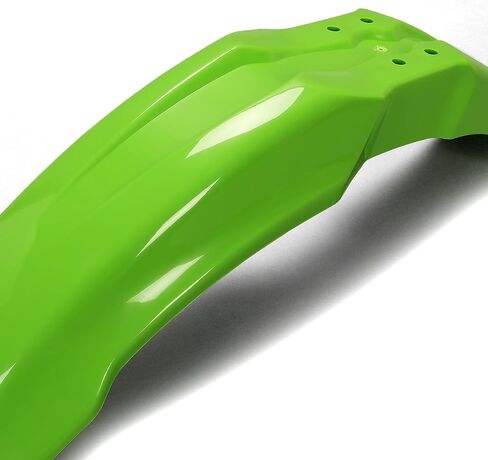 Kojem مجموعة البلاستيك الكاملة هي الجسم متوافق مع 2001-2013 Kawasaki KX85 KX100 (أخضر+أبيض) in Kuwait