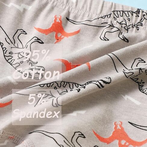 Boys Underwear, Toddler Boys Boxer Shorts Briefs 6 Pack Baby Kids Cotton Underpants 2-12 Years in Saudi Arabia