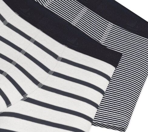 Petit Bateau Boys' Pinstriped Boxer Shorts - 2-Pack STYLE A01FR-A01DF SIZES 2-18 YEARS in Saudi Arabia