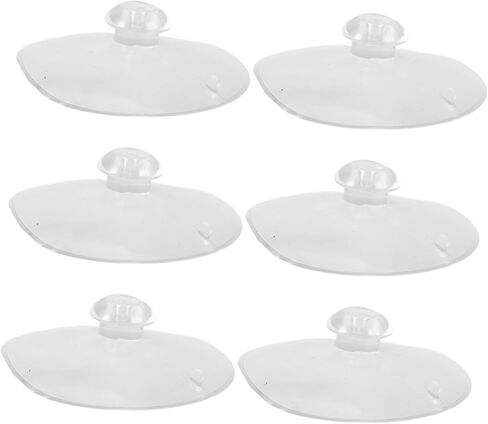 PRETYZOOM 1set Transparent Suction Cups for Windshield Sunshade Lightweight Compact Design for Easy Use for Home Decor and Vehicle Enhancement 6pcs in Saudi Arabia