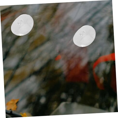 PRETYZOOM 1set Transparent Suction Cups for Windshield Sunshade Lightweight Compact Design for Easy Use for Home Decor and Vehicle Enhancement 6pcs in Saudi Arabia