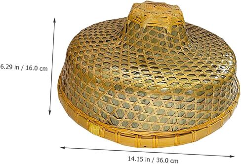 Weaving Sun Hat Lightweight Locking Hat Hat Hat Farmer Farking Hat للاستخدام في الهواء الطلق لأداء الرقص وأنشطة الحديقة الكاكي in Saudi Arabia