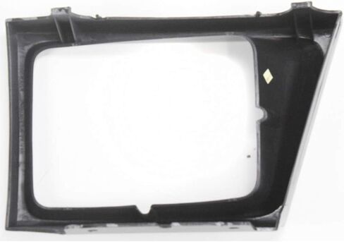 For Ford Econoline Van 1997 98 99 00 01 2002 Headlight Bezel Driver and Passenger Side | Pair | w/Sealed Beam | Silver | Replacement For FO2512158, FO2513158 | 615343332390, 615343332475 in Saudi Arabia