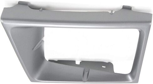 For Ford Econoline Van 1997 98 99 00 01 2002 Headlight Bezel Driver and Passenger Side | Pair | w/Sealed Beam | Silver | Replacement For FO2512158, FO2513158 | 615343332390, 615343332475 in Saudi Arabia