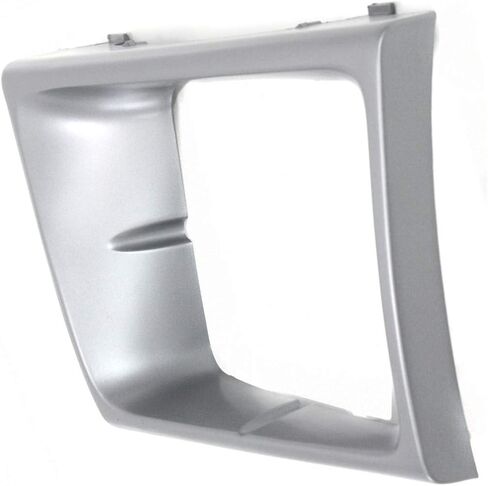 For Ford Econoline Van 1997 98 99 00 01 2002 Headlight Bezel Driver and Passenger Side | Pair | w/Sealed Beam | Silver | Replacement For FO2512158, FO2513158 | 615343332390, 615343332475 in Saudi Arabia