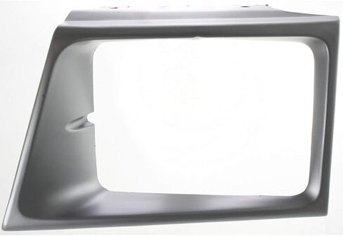 For Ford Econoline Van 1997 98 99 00 01 2002 Headlight Bezel Driver and Passenger Side | Pair | w/Sealed Beam | Silver | Replacement For FO2512158, FO2513158 | 615343332390, 615343332475 in Saudi Arabia