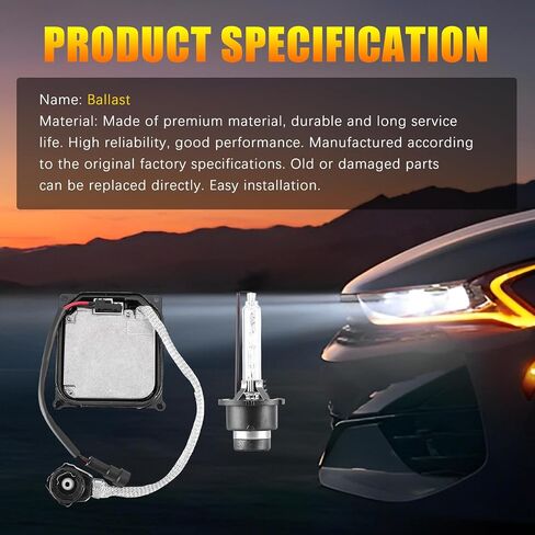 85967-51040 2PCS XENON HID HED HED HED HED BALLAST مع IGNITER & D4S BULB للفترة 2006-2014 لكزس IS250 IS350 LS460 RX350 ES350 ES300H GS300 GS350 GX460 ، FIT TOYOTA PRIUS/VALON/VENZA 85967-52020 ، in Saudi Arabia