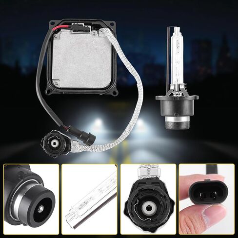 85967-51040 2PCS XENON HID HED HED HED HED BALLAST مع IGNITER & D4S BULB للفترة 2006-2014 لكزس IS250 IS350 LS460 RX350 ES350 ES300H GS300 GS350 GX460 ، FIT TOYOTA PRIUS/VALON/VENZA 85967-52020 ، in Saudi Arabia