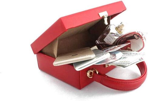 Handbag， Dinner Bag Female, Portable Diagonal Pu Material Solid Color Small Square Bag in Kuwait