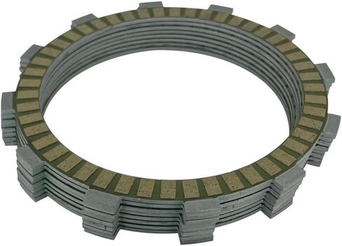 8Pcs Motorcycle Friction Clutch Disc Plates for K-aw-ASA-k VN1600 Vulcan 1600 Classic 03-08 Mean Streak 04-08 Nomad 05-08 in Saudi Arabia