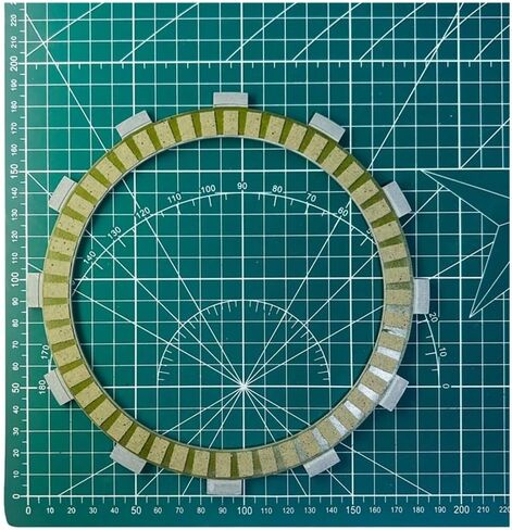 8Pcs Motorcycle Friction Clutch Disc Plates for K-aw-ASA-k VN1600 Vulcan 1600 Classic 03-08 Mean Streak 04-08 Nomad 05-08 in Saudi Arabia