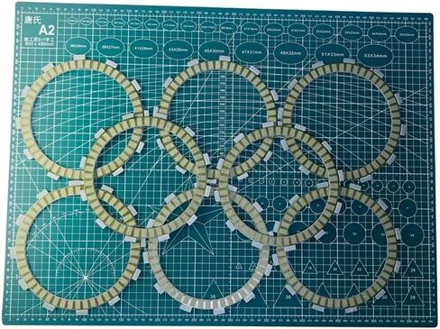 8Pcs Motorcycle Friction Clutch Disc Plates for K-aw-ASA-k VN1600 Vulcan 1600 Classic 03-08 Mean Streak 04-08 Nomad 05-08 in Saudi Arabia