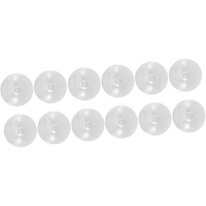 PRETYZOOM 1set Transparent Suction Cups for Windshield Sunshade Lightweight Compact Design for Easy Use for Home Decor and Vehicle Enhancement 6pcs in Saudi Arabia
