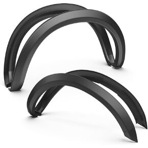 OE Factory Fender Flares Compatible for 2009-2018 Dodge Ram 1500/2019-2022 1500 Classic (Not for R/T, Rebel Models) Smooth Black Paintable Wheel Flare Front Rear 4PCS in Kuwait