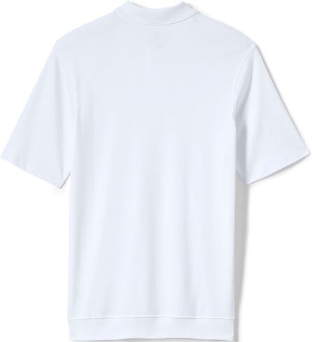 Lands' End School Uniform Big Kids Short Sleeve Banded Bottom Polo Shirt in Saudi Arabia