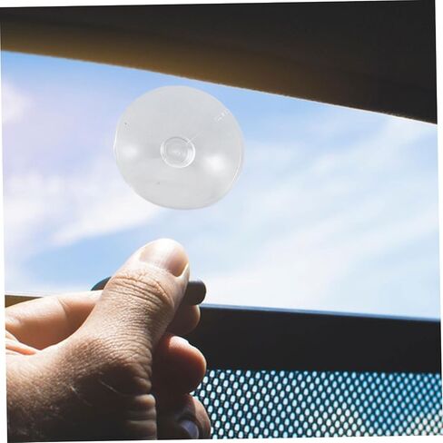PRETYZOOM 1set Transparent Suction Cups for Windshield Sunshade Lightweight Compact Design for Easy Use for Home Decor and Vehicle Enhancement 6pcs in Saudi Arabia