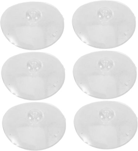 PRETYZOOM 1set Transparent Suction Cups for Windshield Sunshade Lightweight Compact Design for Easy Use for Home Decor and Vehicle Enhancement 6pcs in Saudi Arabia