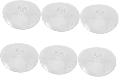 PRETYZOOM 1set Transparent Suction Cups for Windshield Sunshade Lightweight Compact Design for Easy Use for Home Decor and Vehicle Enhancement 6pcs in Saudi Arabia