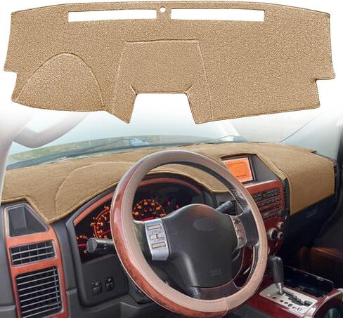 Dash Cover Mat Custom Fit for Infiniti QX56 2004 2005 2006 2007 with Light Sensor,Dashboard Pad Carpet Protector F209 (Dark Gray) in Saudi Arabia