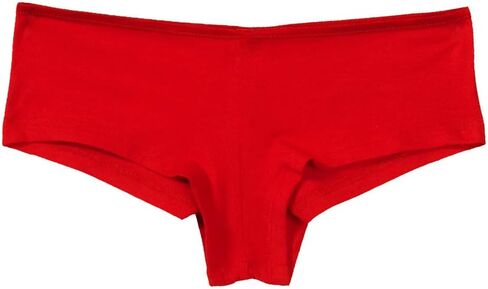 Knaughty Knickers زوجة الشرطي - الأصفاد اللطيفة - Leo Love Red Boyshort Banties مع تصميم الكبار in Saudi Arabia