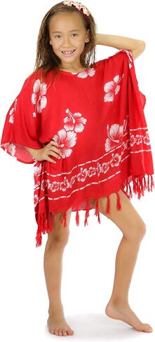Girls Swimsuit Cover Up Beach Poncho Kaftan in Saudi Arabia