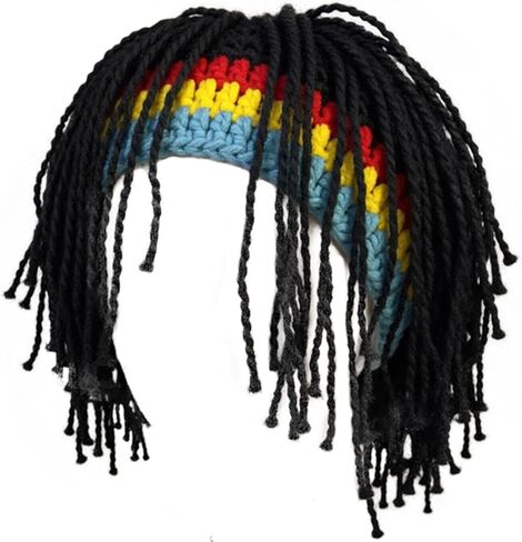 قبعة مبكرة مضحكة القبعات المتماسكة بيرد بيني القبعات راستا دردوكس القبعات الباروكة الكروشيه in Kuwait