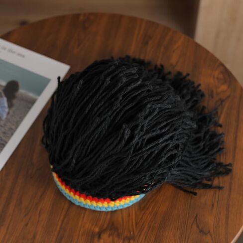 قبعة مبكرة مضحكة القبعات المتماسكة بيرد بيني القبعات راستا دردوكس القبعات الباروكة الكروشيه in Kuwait