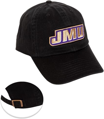 قبعة بيسبول جامعة صبار الصحراء جيمس ماديسون Dukes JMU قبعة مطرزة بحزام قماشي قابل للتعديل للبالغين (النمط A) أرجواني in Saudi Arabia