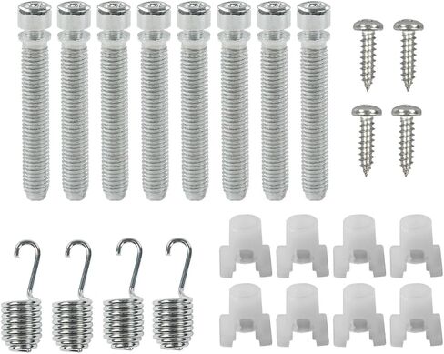 PIT66 Meadlight Abjusters Kit 1-1/2 "Springs 8pcs متوافق مع Chevy Impala ، Biscayne & Belair 1962-1967 in Kuwait