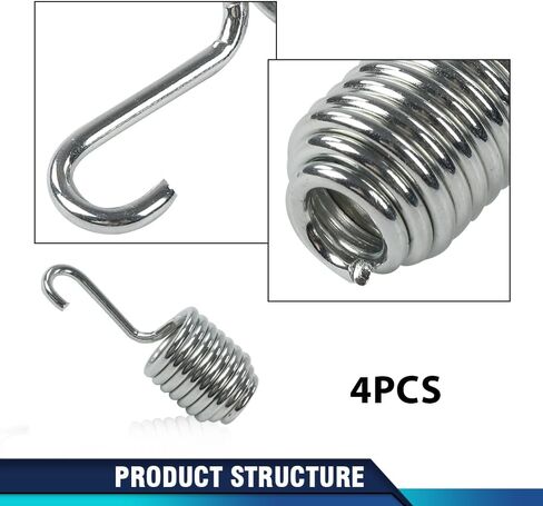 PIT66 Meadlight Abjusters Kit 1-1/2 "Springs 8pcs متوافق مع Chevy Impala ، Biscayne & Belair 1962-1967 in Kuwait