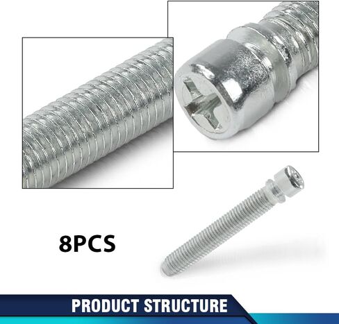PIT66 Meadlight Abjusters Kit 1-1/2 "Springs 8pcs متوافق مع Chevy Impala ، Biscayne & Belair 1962-1967 in Kuwait