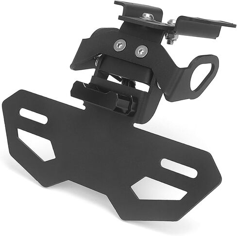 ل yzf r7 tail plate ordery حامل ث/LED Fender Eliminator مجموعات نوبات ل yamaha yzf-r7 mt-07 fz-07 2021-2024 ، قوس لوحة الترخيص الخلفية مع الأضواء ودوران الثقوب التثبيت إشارة (أسود) in Saudi Arabia