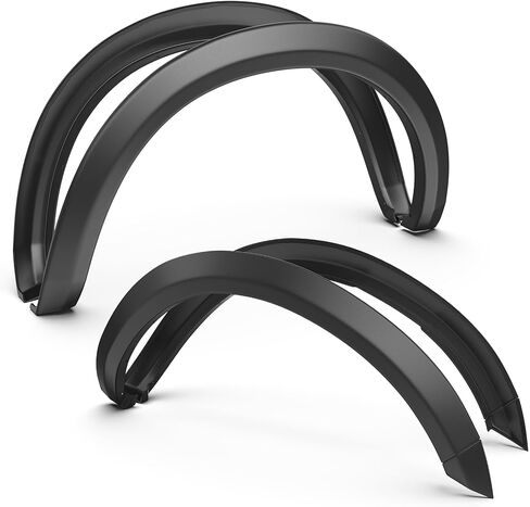 OE Factory Fender Flares Compatible for 2009-2018 Dodge Ram 1500/2019-2022 1500 Classic (Not for R/T, Rebel Models) Smooth Black Paintable Wheel Flare Front Rear 4PCS in Kuwait